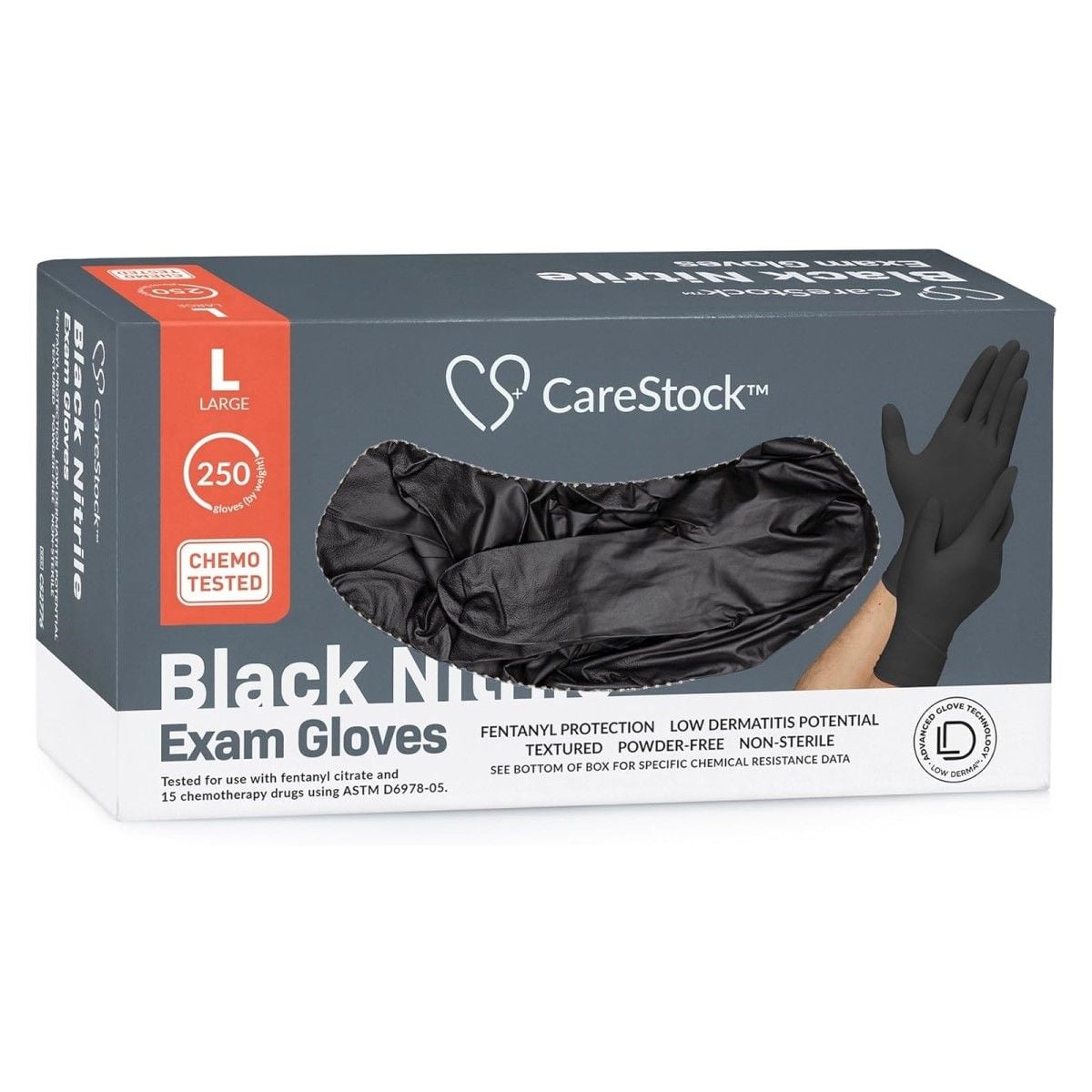 CareStock Large Nitrile Gloves