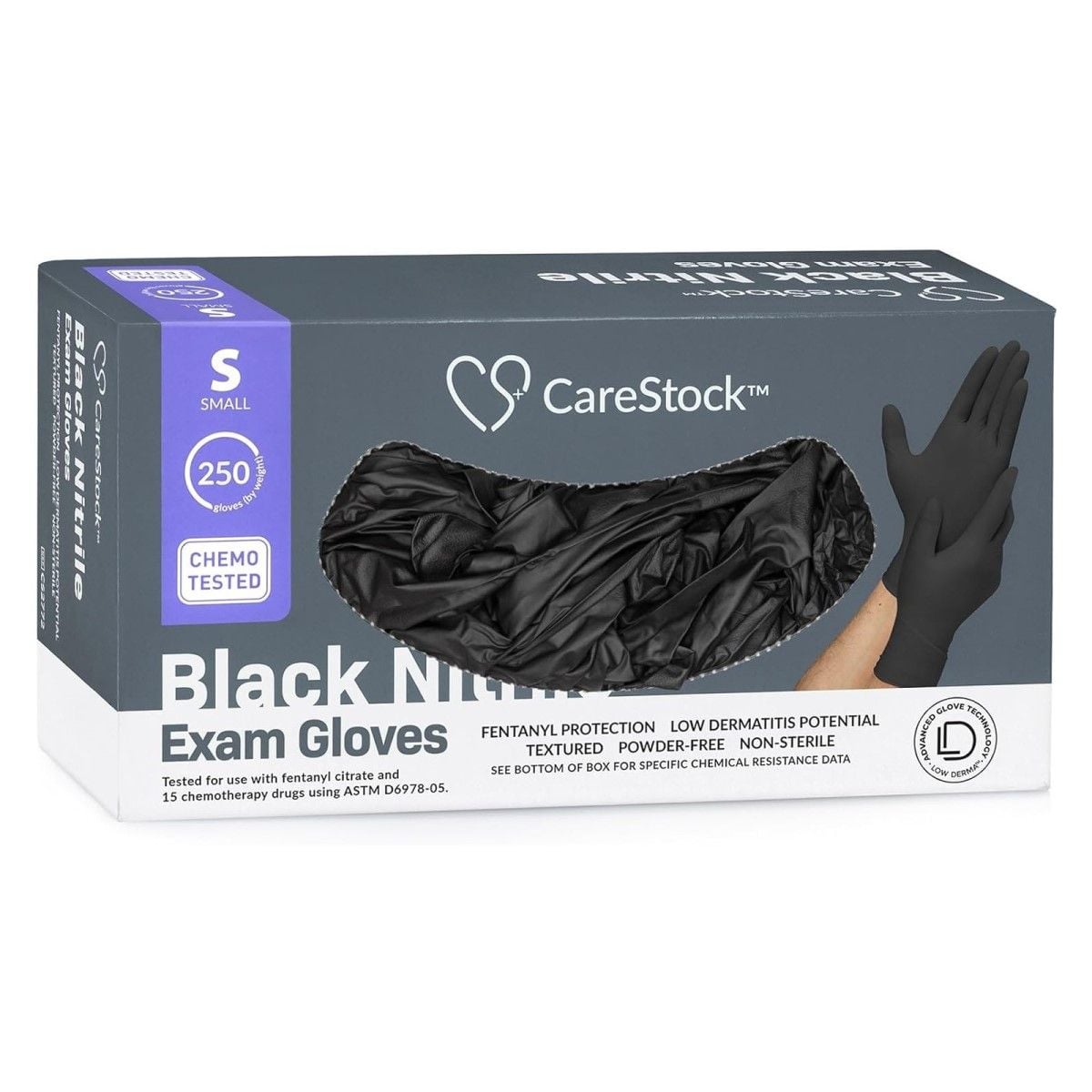 CareStock Small Nitrile Gloves
