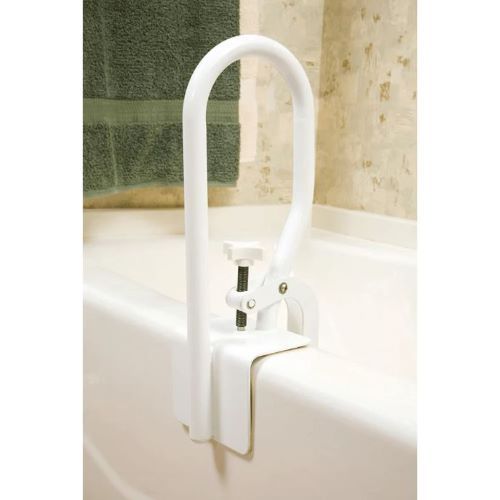 Image 2 of Carex Bathtub Rail White