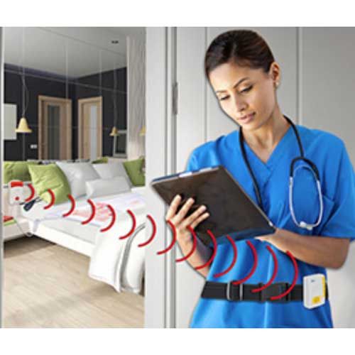 Secure Wireless Caregiver Alert System and Patient Monitoring Device