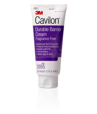 3M 3355 Cavilon 3.25 oz. Durable Barrier Cream Tube