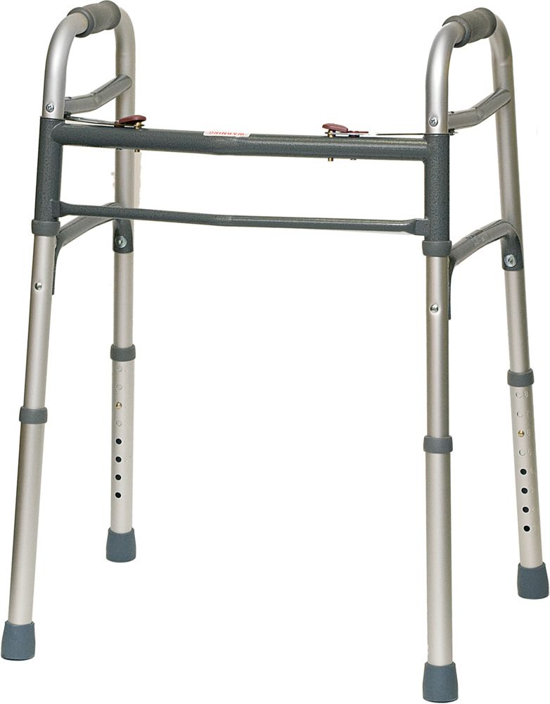 ProBasicsProfessional Aluminum Two-Button Release Folding Walker Professional