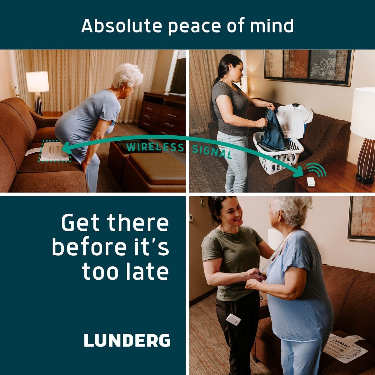 Provides peace of mind