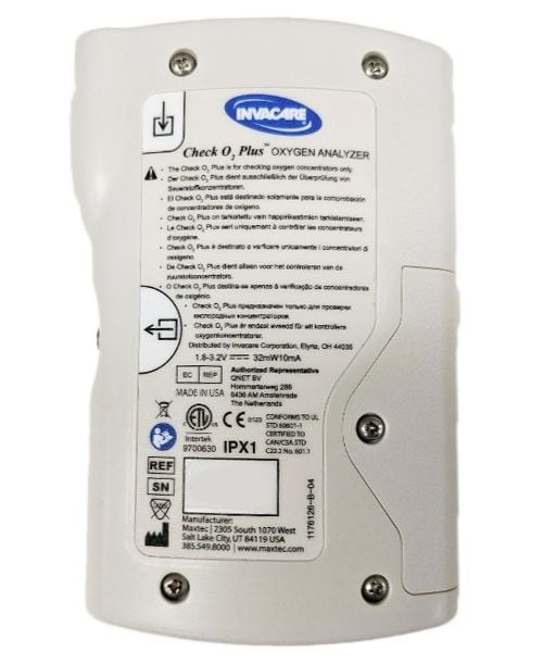 Back Panel View without Protective Cover Displaying Battery Cover