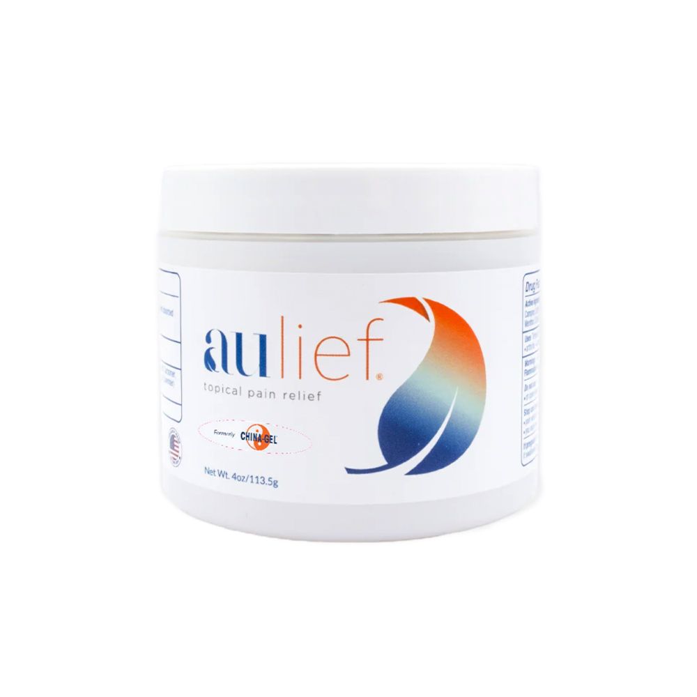 Aulief Topical Pain Relief Cream, White, 4 oz. Jar (CHG20004)