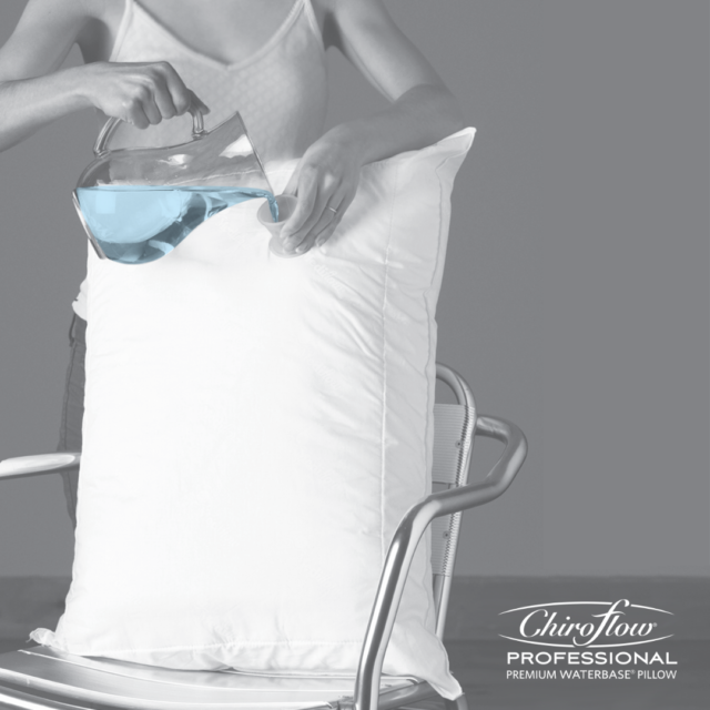 Image 2 of Chiroflow Professional Premium Waterbase Pillow