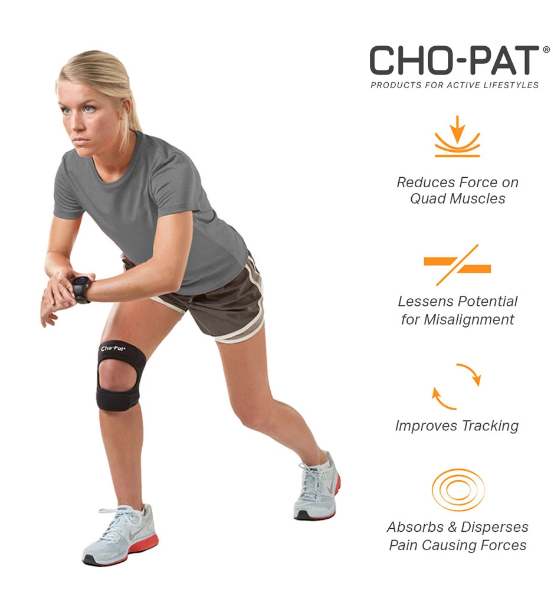 Image 2 of Cho-Pat Dual Action Knee Strap Brace