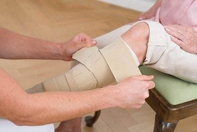 Attaching to leg