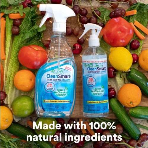 CleanSmart is made with 100% natural ingredients