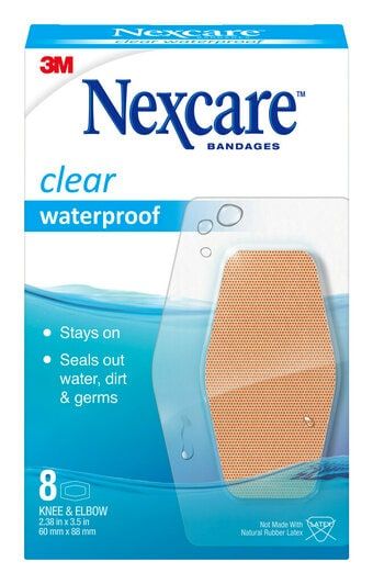 Image 1 of Nexcare Knee and Elbow Waterproof Adhesive Strips