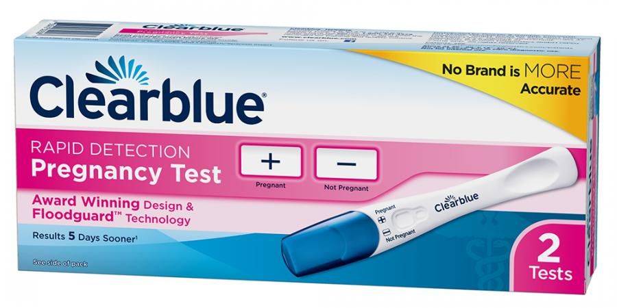 Image 1 of Clearblue Rapid Detection Pregnancy Test