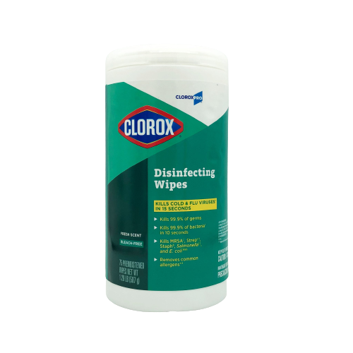 Image 2 of Clorox Disinfecting Wipes Pro Wipes Bleach-Free Fresh Scent