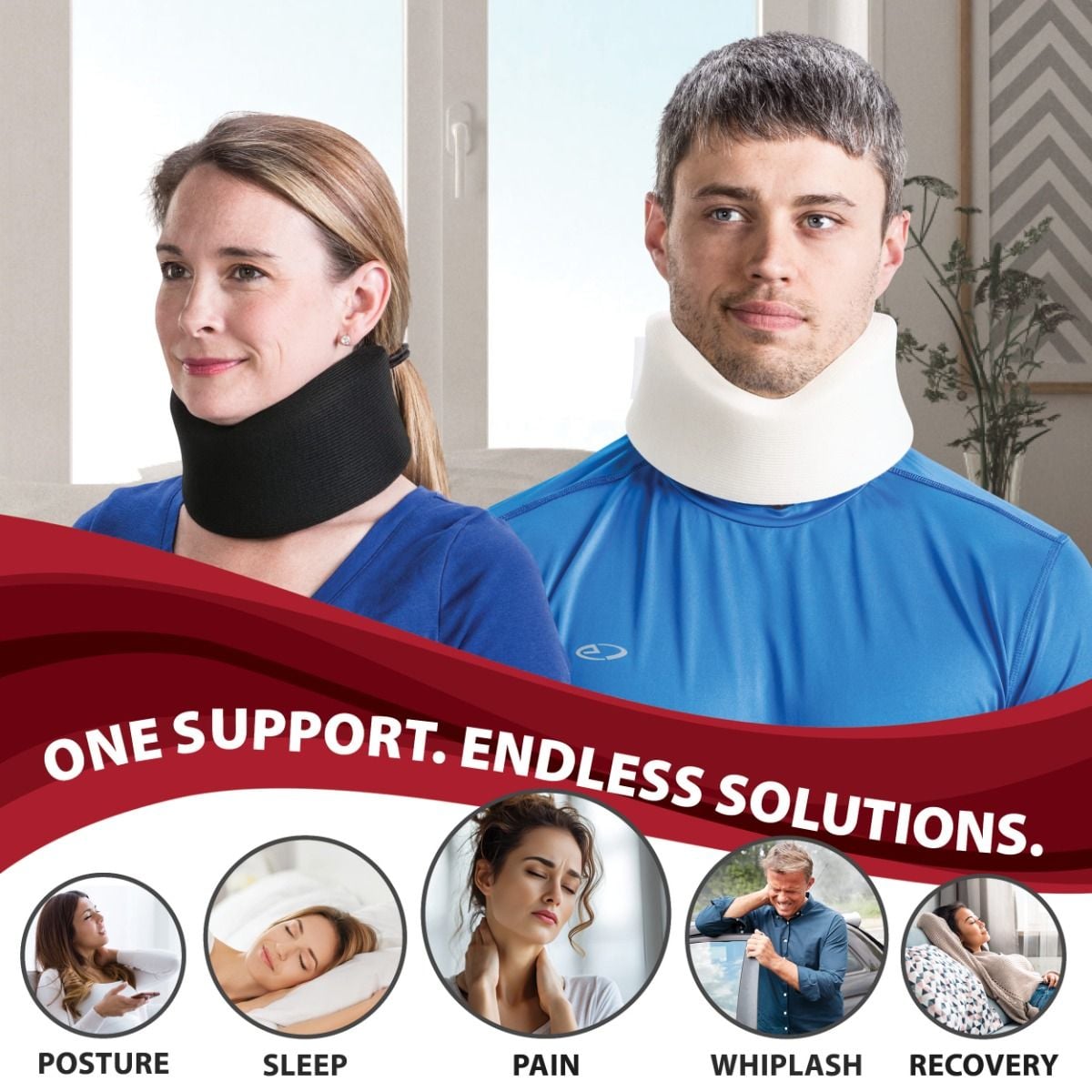 Image 13 of Foam Cervical Collar