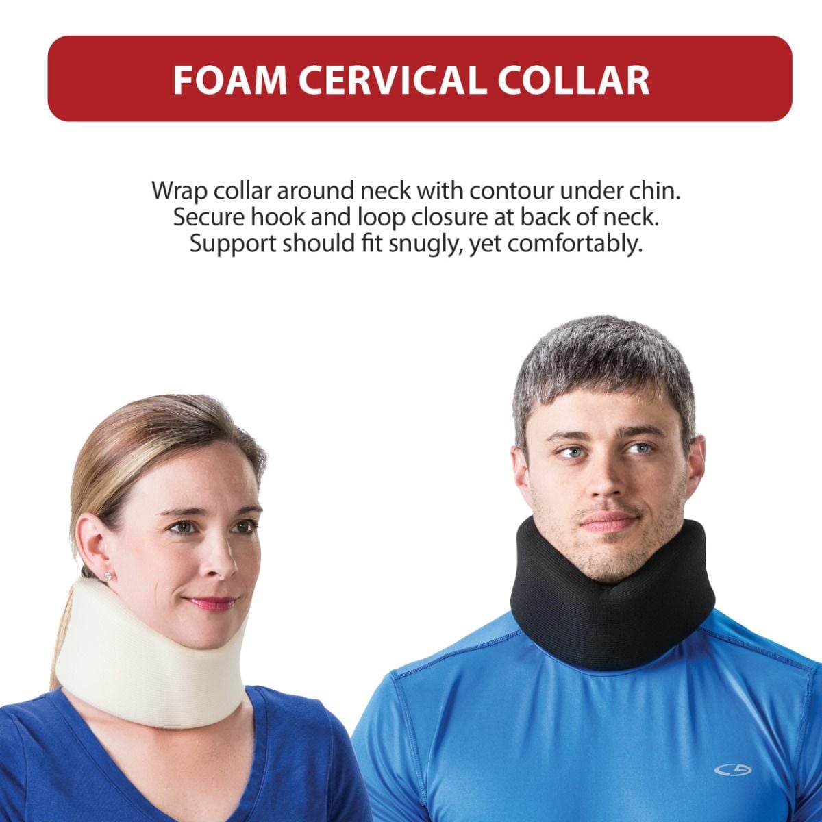 Image 10 of Foam Cervical Collar