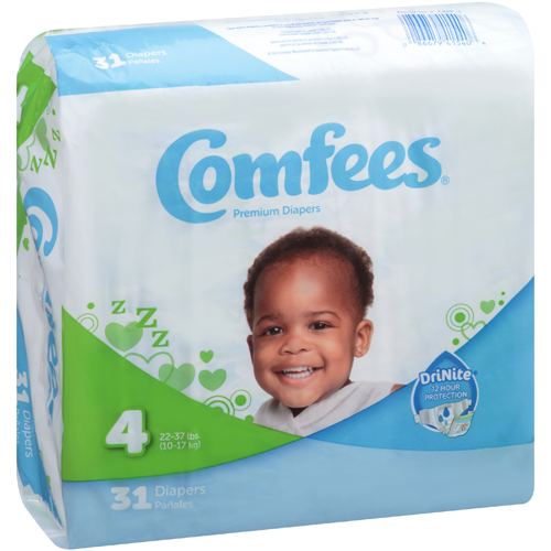 CMF-4 Comfees Baby Diapers