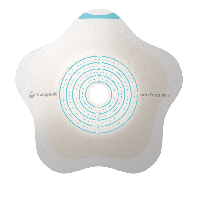 SenSura Mio Convex Flip 2-Piece Click Ostomy Barrier
