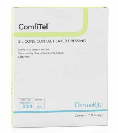 ComfiTel Silicone Contact Layer Dressing 2 x 3 Inch