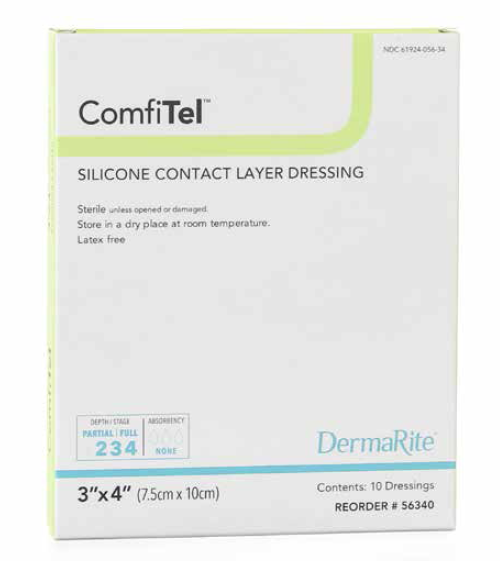 ComfiTel Silicone Contact Layer Dressing