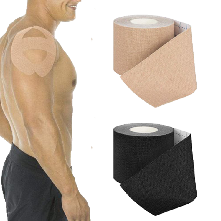 Vive Kinesiology Tape in black and beige