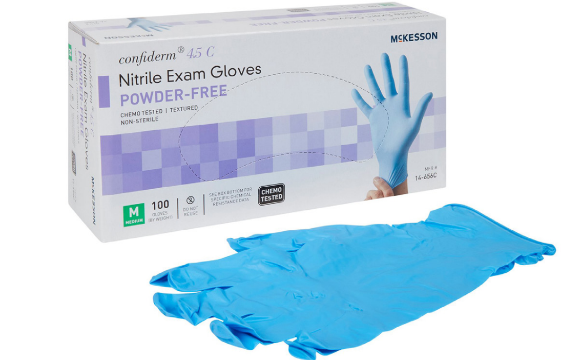McKesson Confiderm 4.5c Exam Gloves