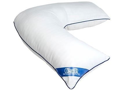 CONTOUR PRODUCTS L-Shaped Bed Pillow