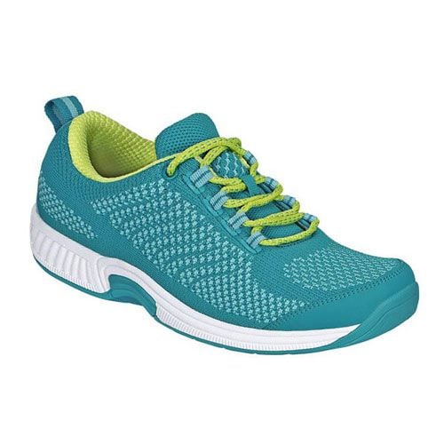 Coral Orthotic Women's Athletic Sneakers - Turquoise