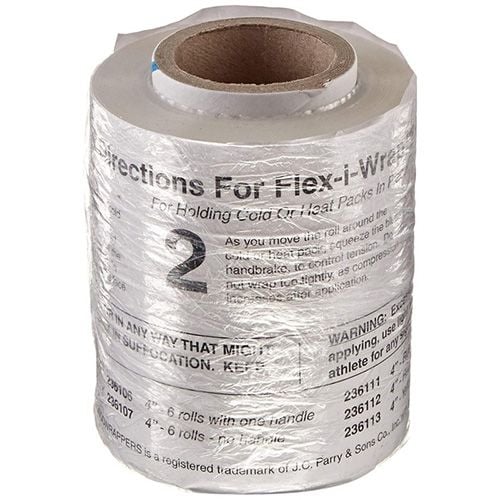Single Roll of Clear Flexi-Wrap Tape