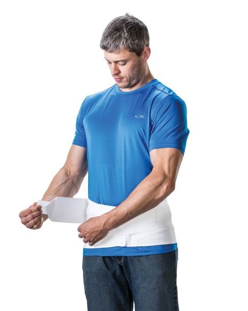 Image 1 of Triple Pull Elastic Lumbosacral Support
