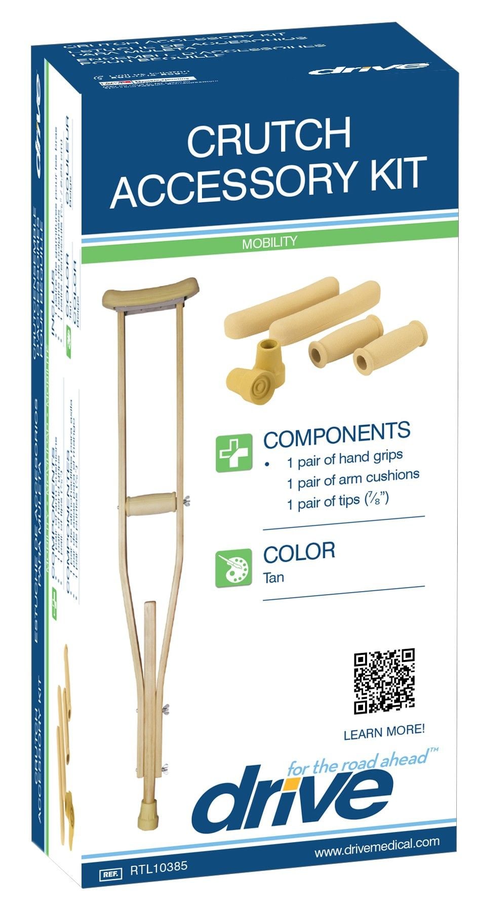Image 2 of Crutch Accessory Replacement Kit