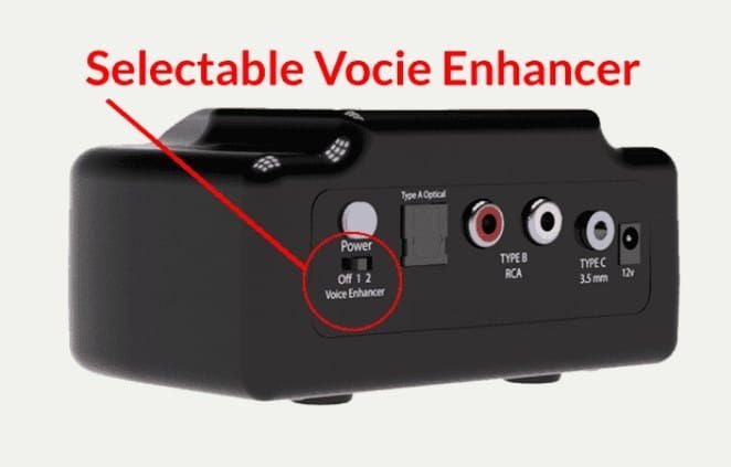 Selectable Voice Enhancer