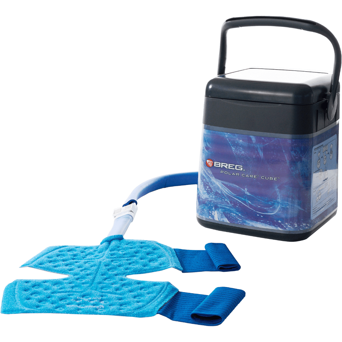 Breg Polar Care Cube Cold Therapy with wrap on pads