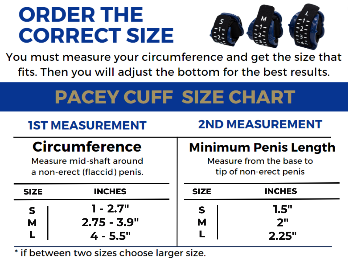 Size Chart and Instructions