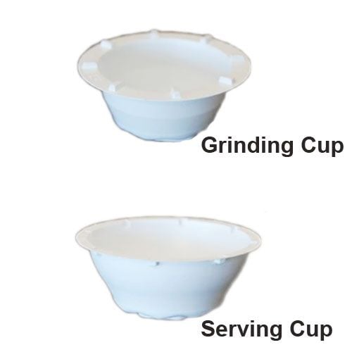 Grinding Cup and Serving Cup