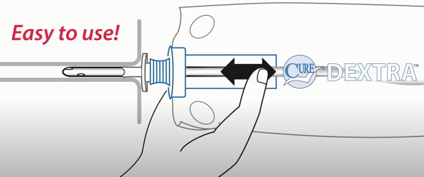 Cure Closed System Arrows for Catheter Placement