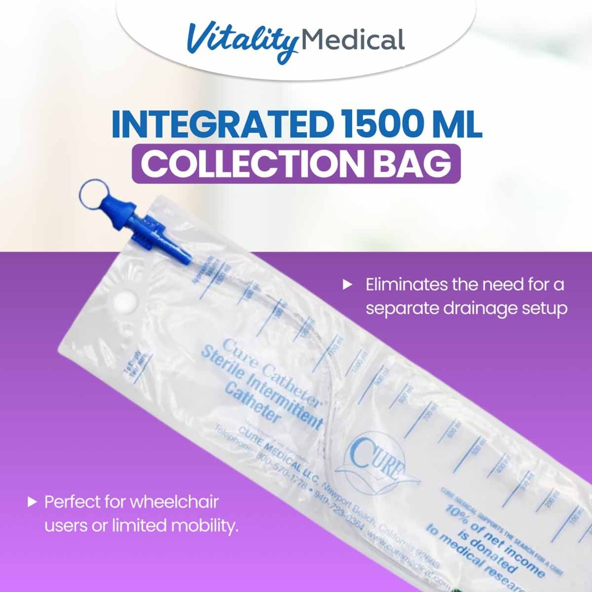 Image 3 of Cure Catheter Closed System - Singles or Kit
