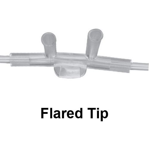 Flared Tip Nasal Cannulas