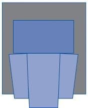 Medline Reinforced Overhead Surgical Table Cover with Extension, Sterile, 80 x 84 in. - DYNJP2322