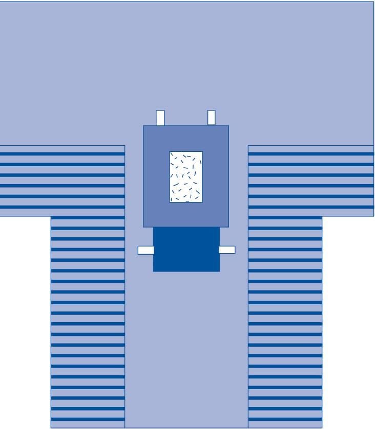 Medline Laparotomy Surgical T-Drape with Incise and Instrument Pad, 102 x 78 x 121 in., 9 x 14 in. Fenestration - DYNJP3002