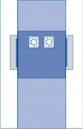 Medline 77 x 135" Femoral Angiography Surgical Drape with Pouch - DYNJP4114