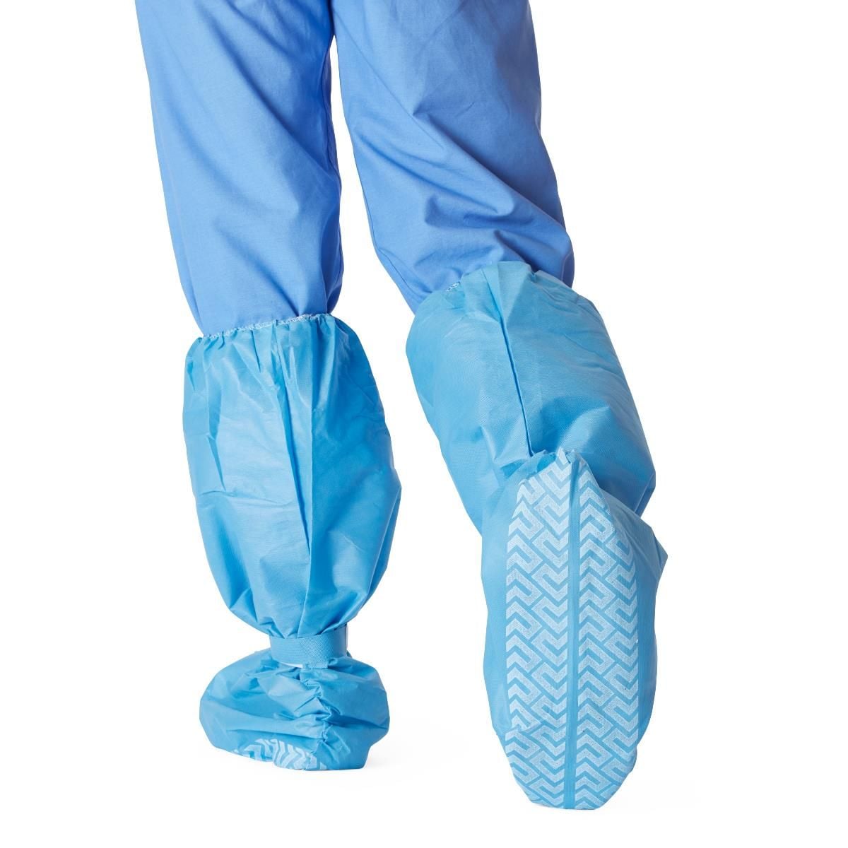 Medline Nonskid Fluid-Resistant Boot Covers, Regular/Large or XL