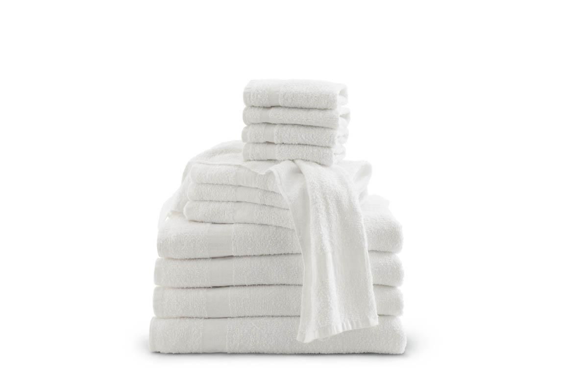 Medline Classic Cotton Terry Bath Towels, 22 x 44 in. - MDTBT3C60Z