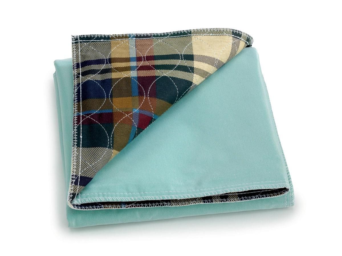 Medline Sofnit 300 Tartan Traditional Underpads, Reusable, 34 x 36 in.