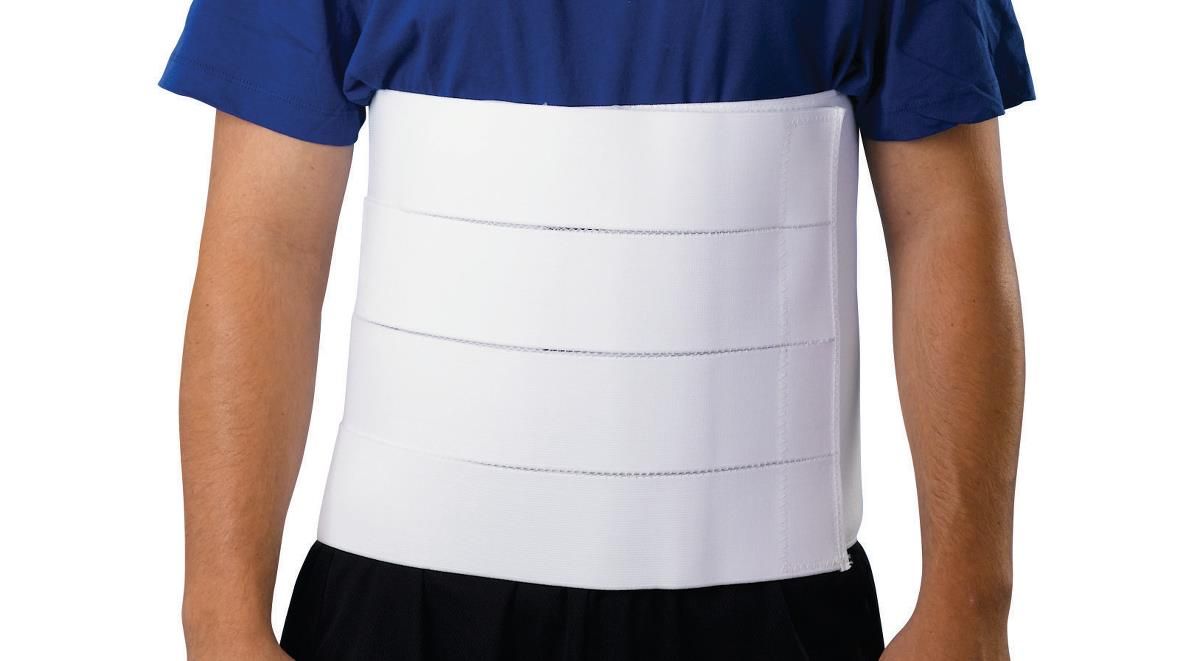 Medline Premium Four-Panel Abdominal Binders, Size S/M or L/XL