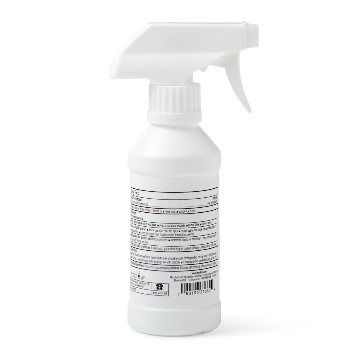 Image 2 of MicroKlenz Antimicrobial First Aid Antiseptic Wound Cleanser