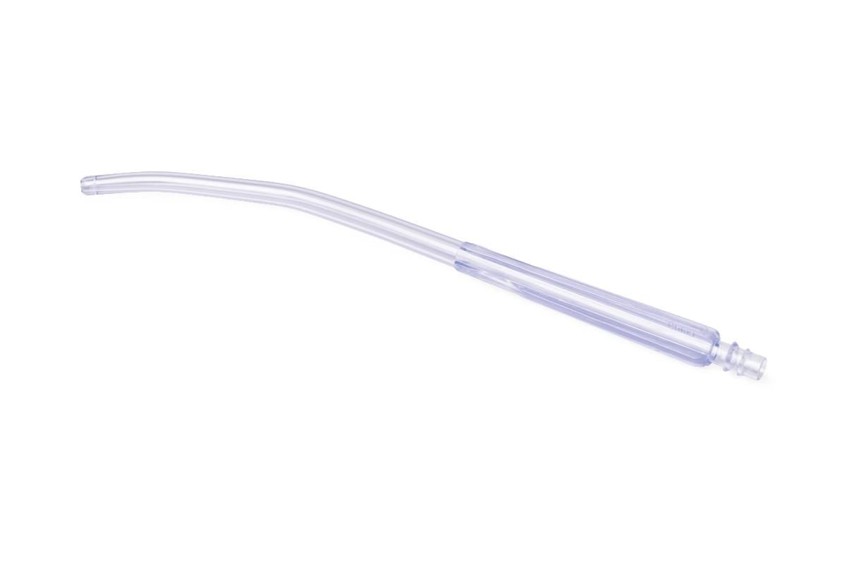 Medline Yankauer Suction Tools with Flange Tips, Sterile, Standard or Fine Capacity