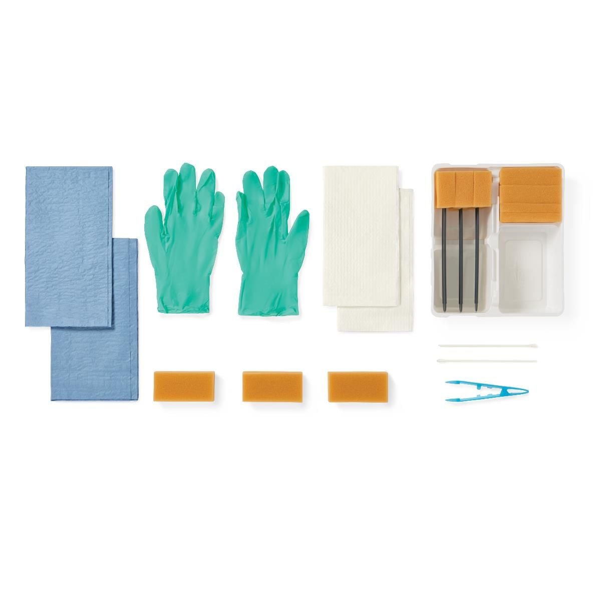 Medline Premium Dry Skin Surgical Scrub Tray - DYND70661