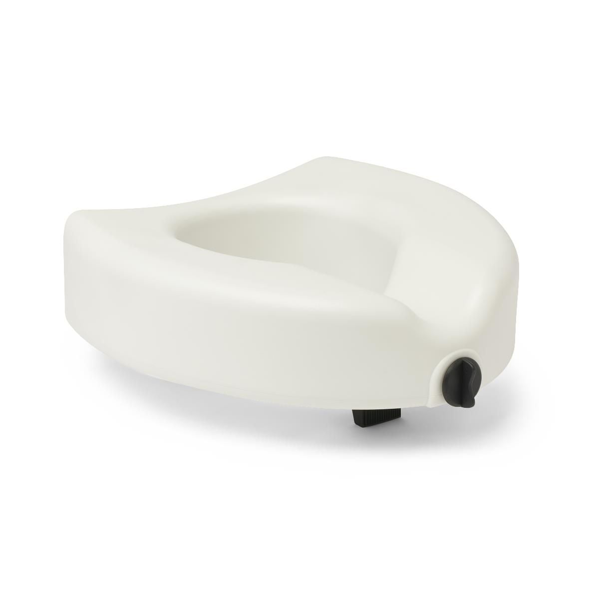 Medline Raised Locking Toilet Seat, No Arms, 350 lb Capacity - G4-111MX1