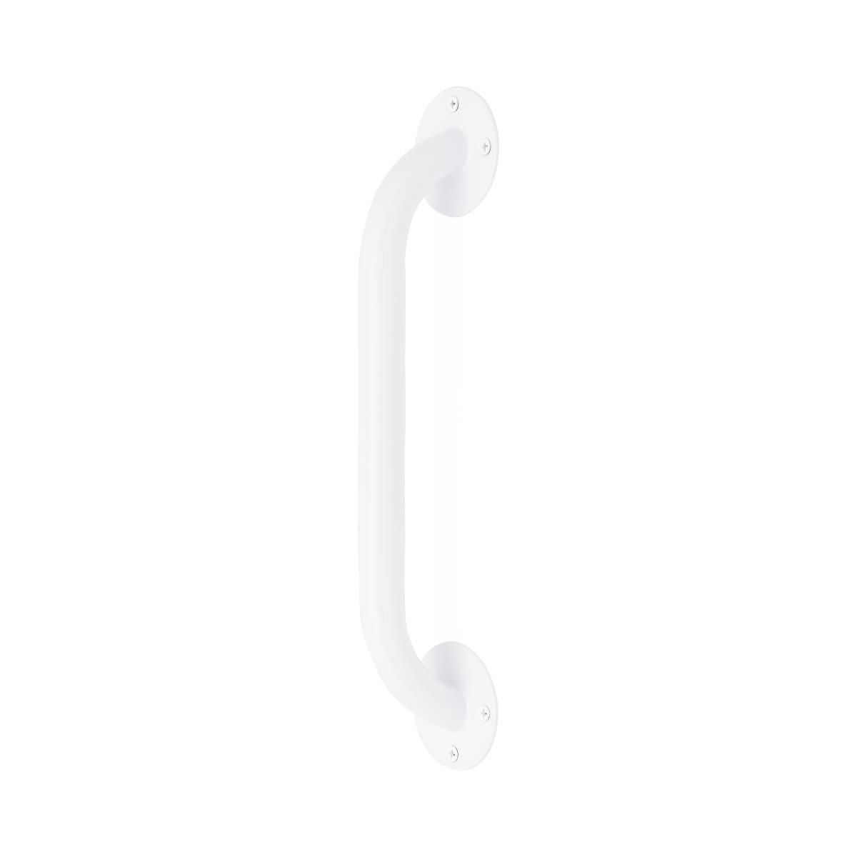 Medline White Enameled Grab Bars, 12, 16, or 32 in.