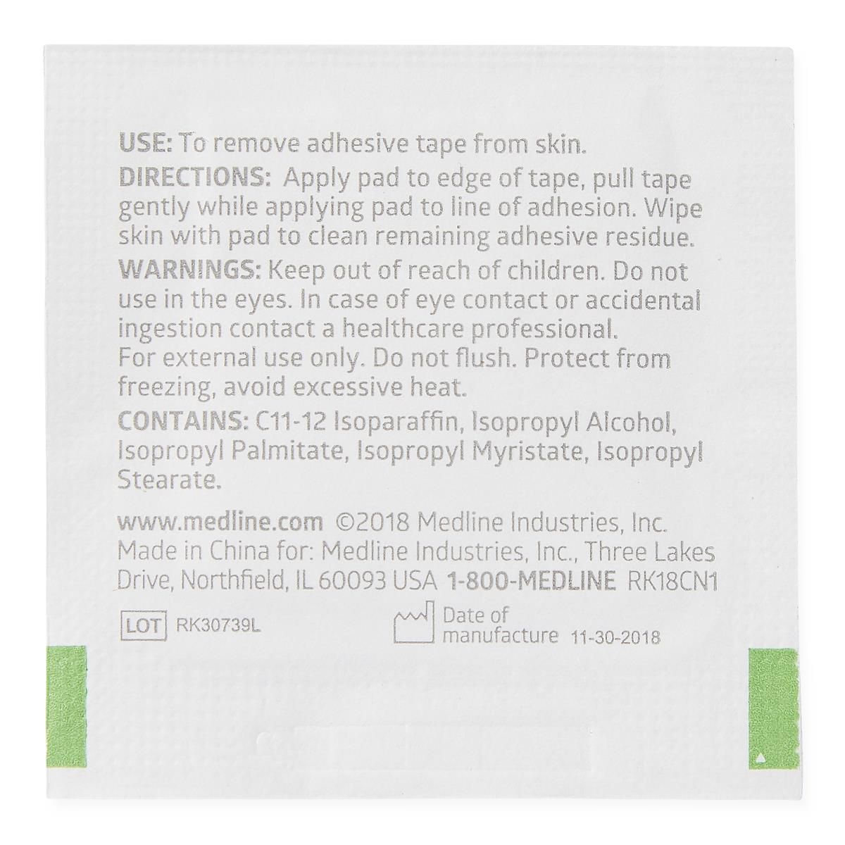 Individual Packet - Back