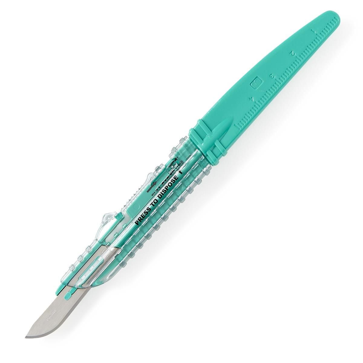 Medline Stainless Steel Safety Scalpels, No. 10, 11, or 15